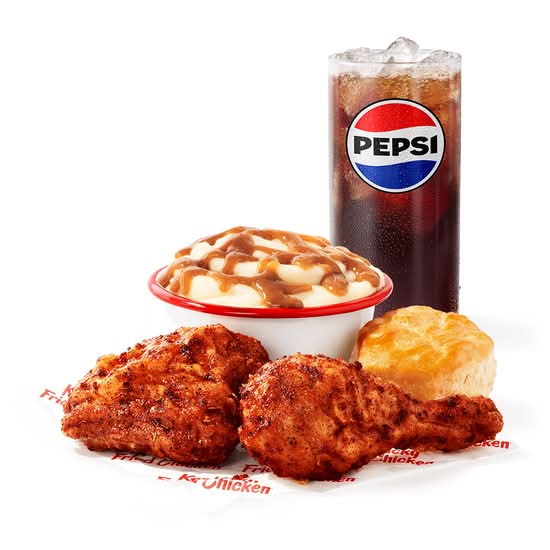 Nashville Hot 2 pc. Chicken Combo
