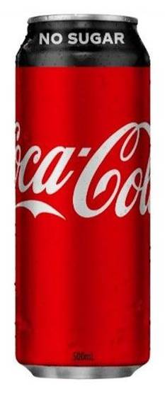 Coca Cola No Sugar Can 500ml