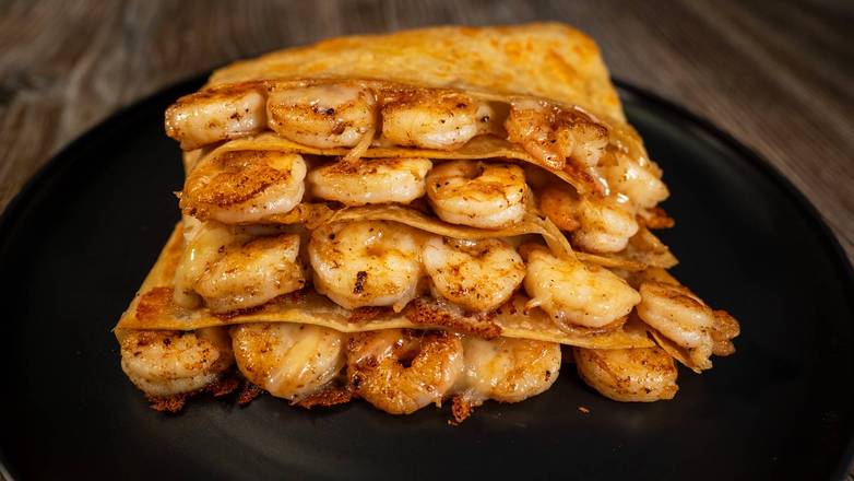 Quesadilla with Grilled Shrimp