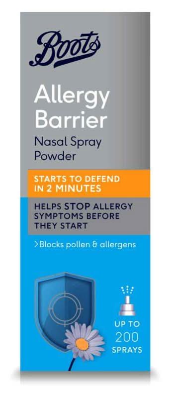 Boots Allergy Barrier Nasal Spray 800Mg - Up To 200 Sprays
