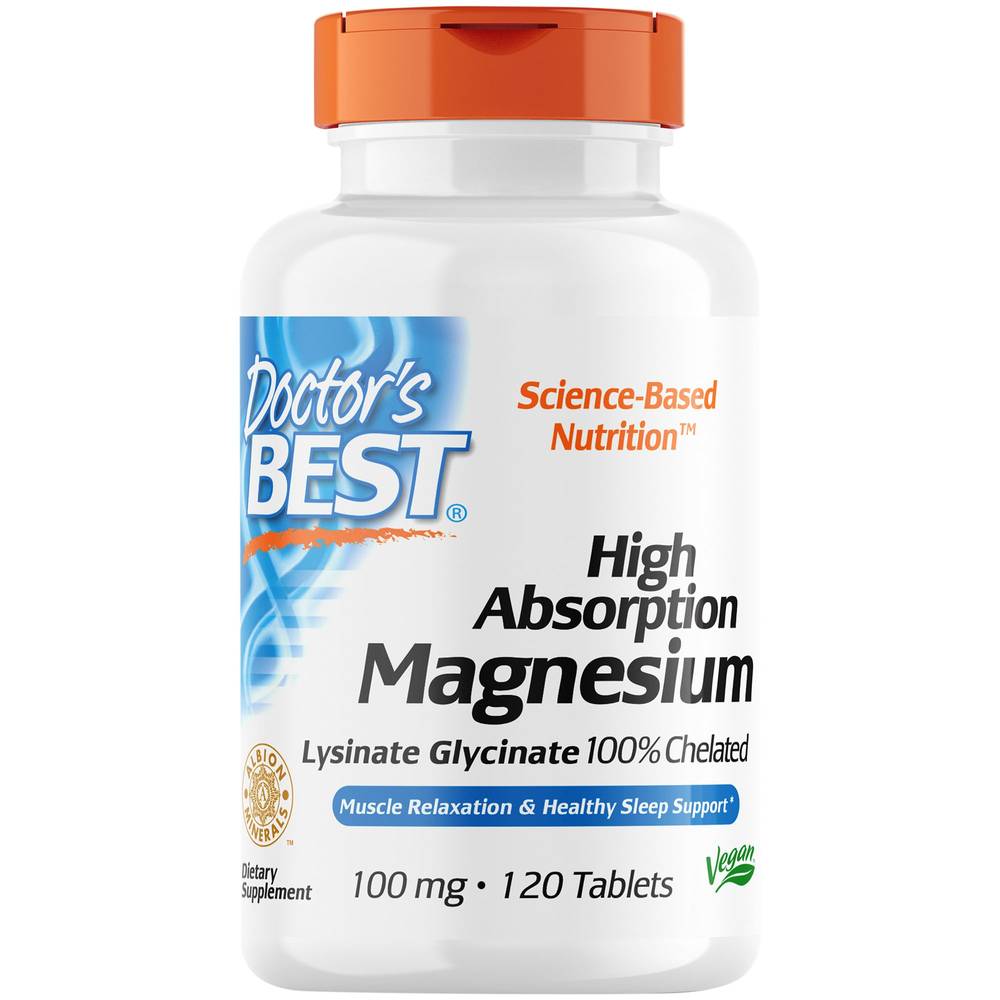 High Absorption 100% Chelated Magnesium - (120 Tablet(S))