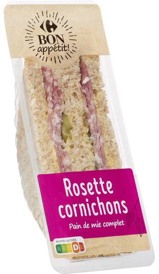  Carrefour bon appetit sandwich rosette cornichons 