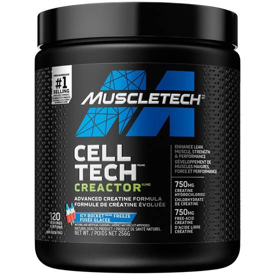 Muscletech Celltech Creactor Advanced Creatine Formula (256 g)