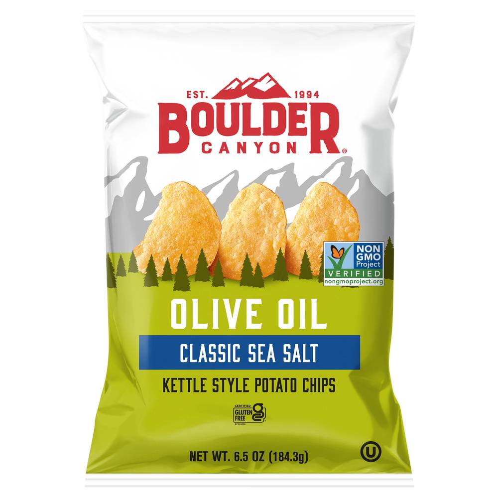 Boulder Canyon Olive Oil Kettle Cooked Potato Chips (6.5 oz)