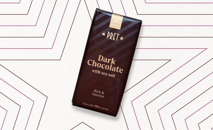 Dark Chocolate with Sea Salt Bar