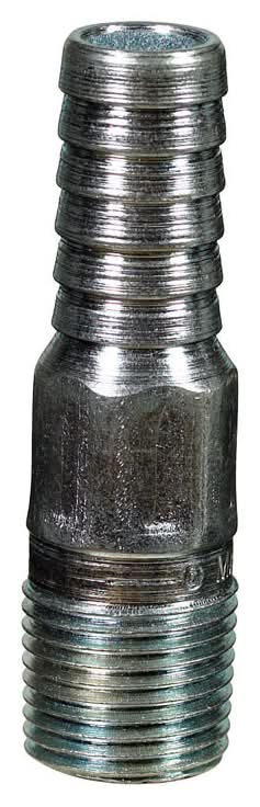 Stz Industries 1/2 In. Barb X 1/2 In. D Mpt Galvanized Adapter