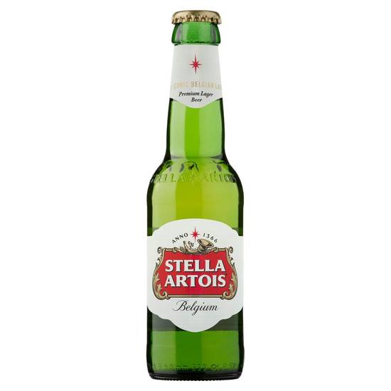 Stella Artois Belgium Premium Lager Beer Bouteille 25 cl
