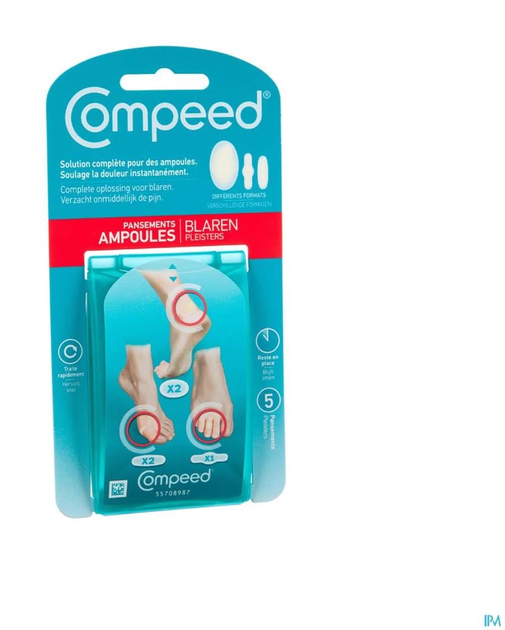 Compeed - Pansement ampoules, Assortie (5)