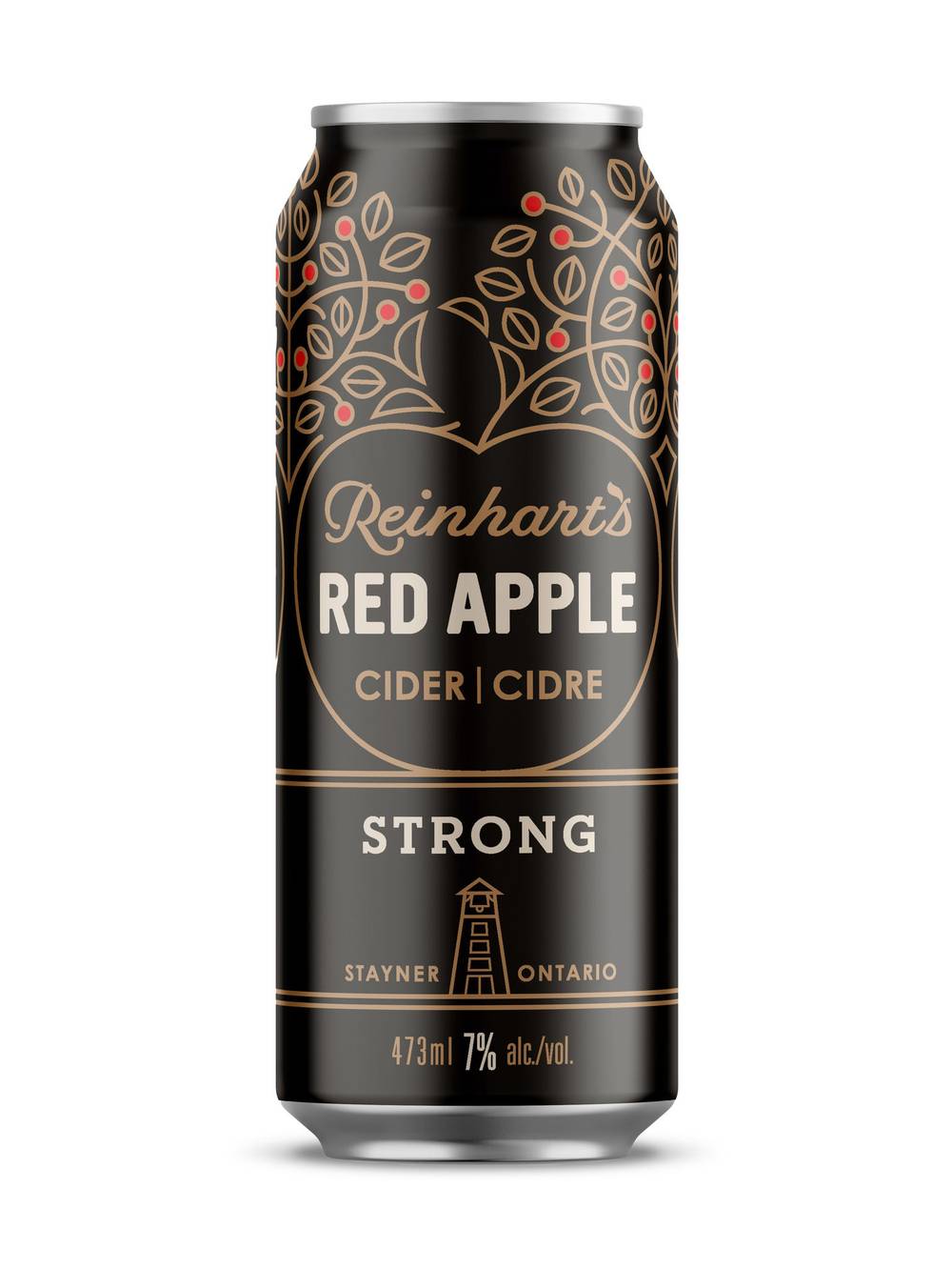 Reinhart's Red Apple Strong Cider (473 ml)