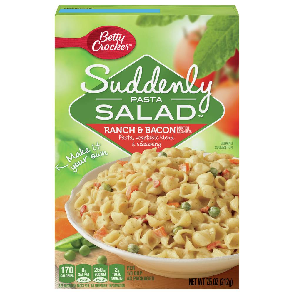 Betty Crocker Suddenly Pasta Salad Ranch & Bacon