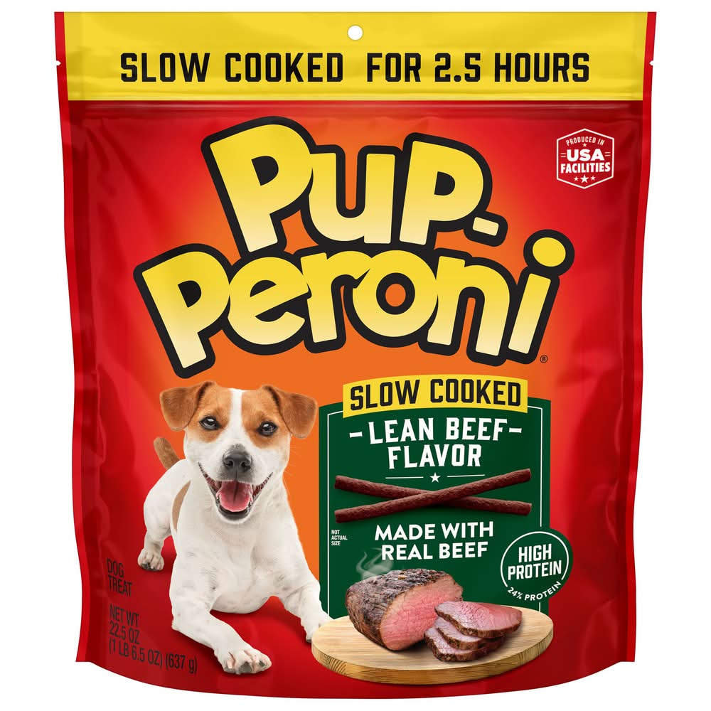 Pup-Peroni 90% Fat Free Dog Snacks, Lean Beef (22.5 oz)