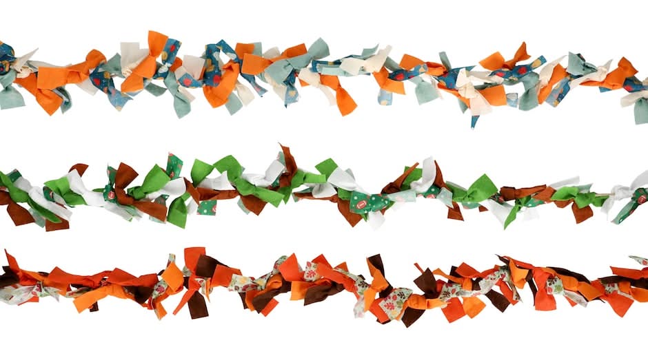 Seasonal Collection Fabric Garland, 1-ct.