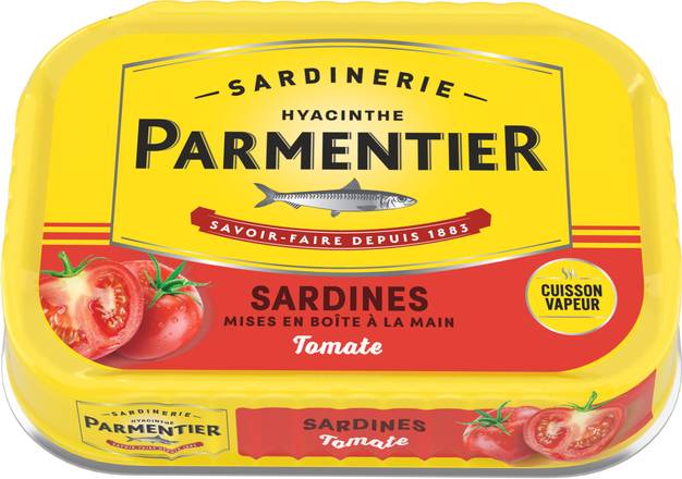 Parmentier - Sardines à la tomate