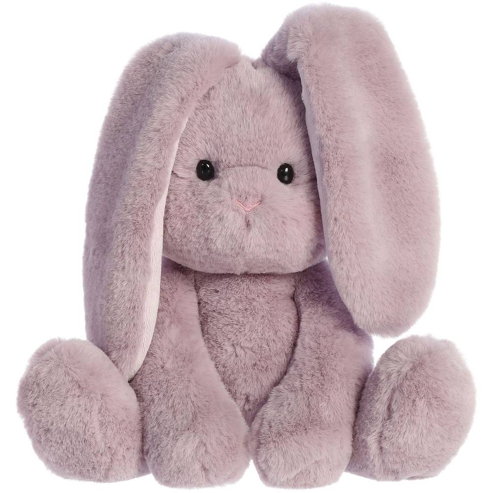 Aurora Candy Cottontails Rabbit Plush, Lilac, 11.5 In