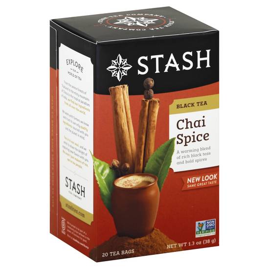 Stash Black Tea Chai Spice (20 ct)