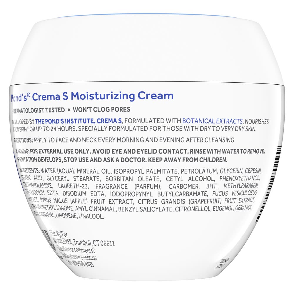 Pond's Crema S Nourishing Moisturizing Cream (14.1 oz)