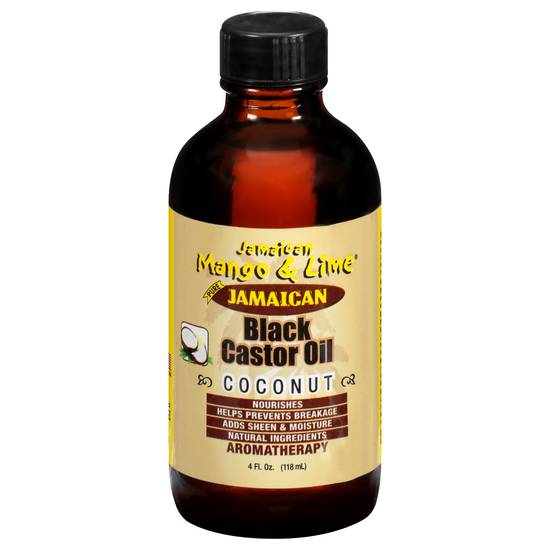 Jamaican Mango & Lime Coconut Black Castor Oil (4 fl oz)