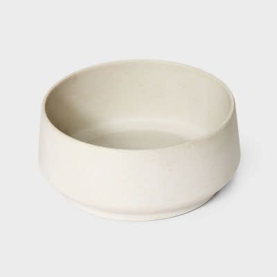 Boots & Barkley Bamboo Melamine Cat & Dog Bowl 16 fl oz, Gray