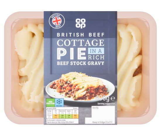 Co-op Beef, British Cottage Pie (400g)