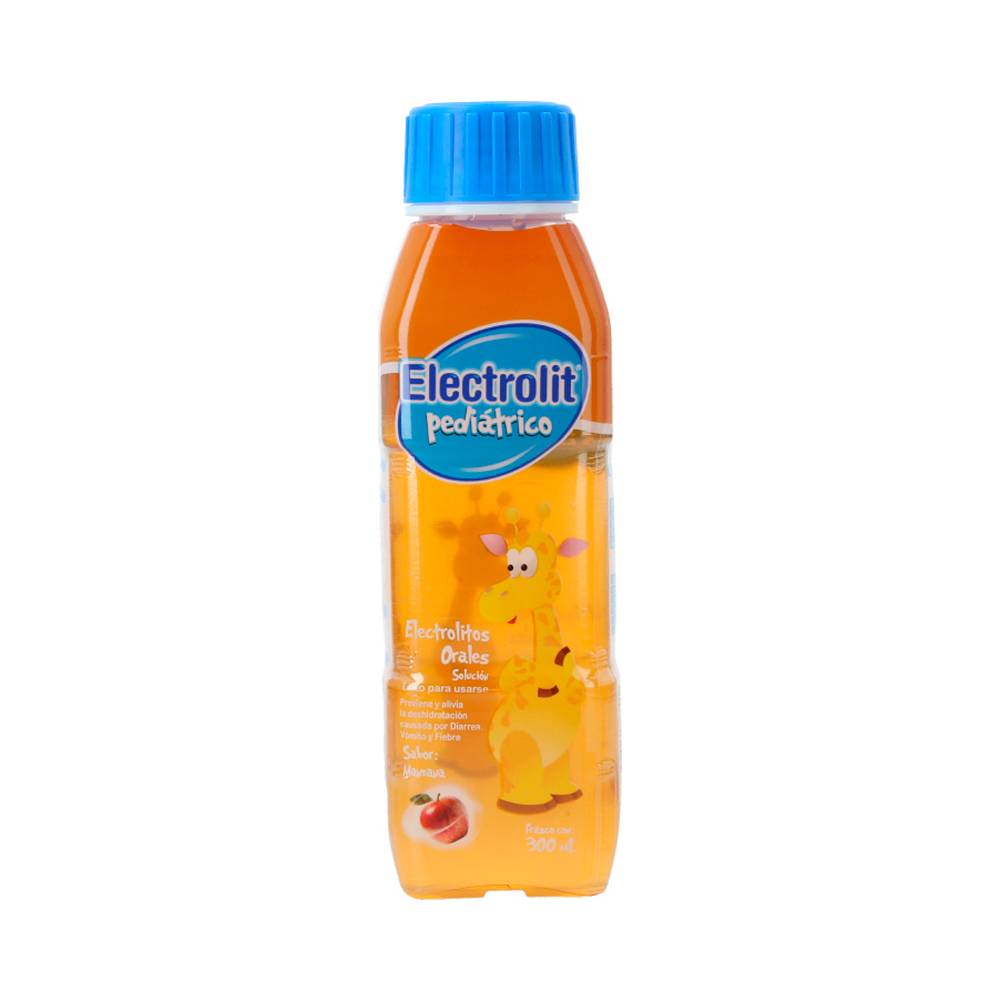 Electrolit suero pediátrico sabor manzana (botella 300 ml)