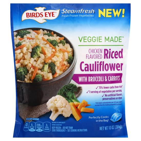 Birds Eye Chicken Flavor Rice Cauliflower