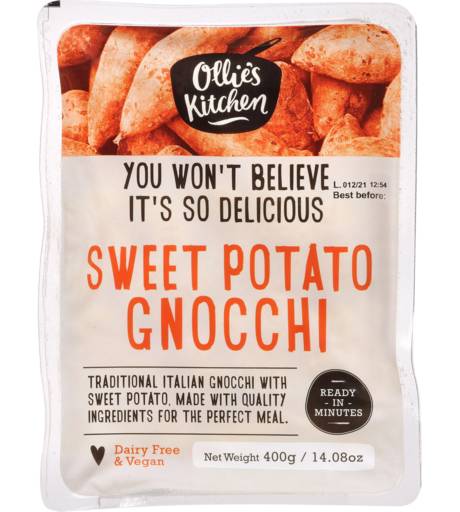 OLLIES KITCHEN Gnocchi Sweet Potato (400g)