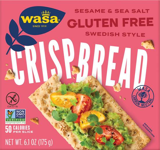 Wasa Sesame & Sea Salt Crispbread