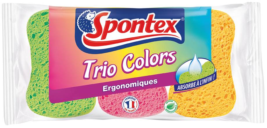 Spontex - Trio colors (3 ct)