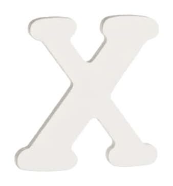 2.5" White Mdf Letter By Make Market