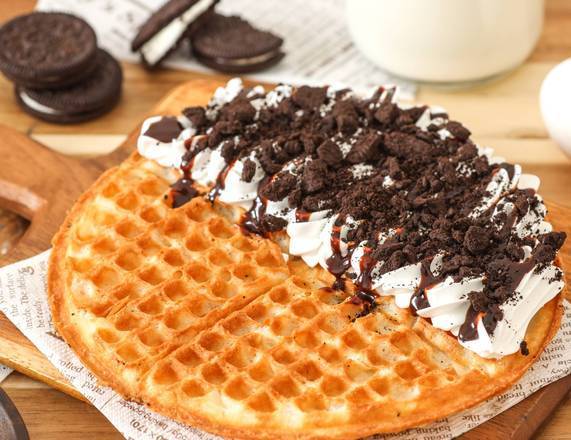 オレオチョコレートミルククリーム for Crazy Waffle  Oreo Chocolate Milk Cream