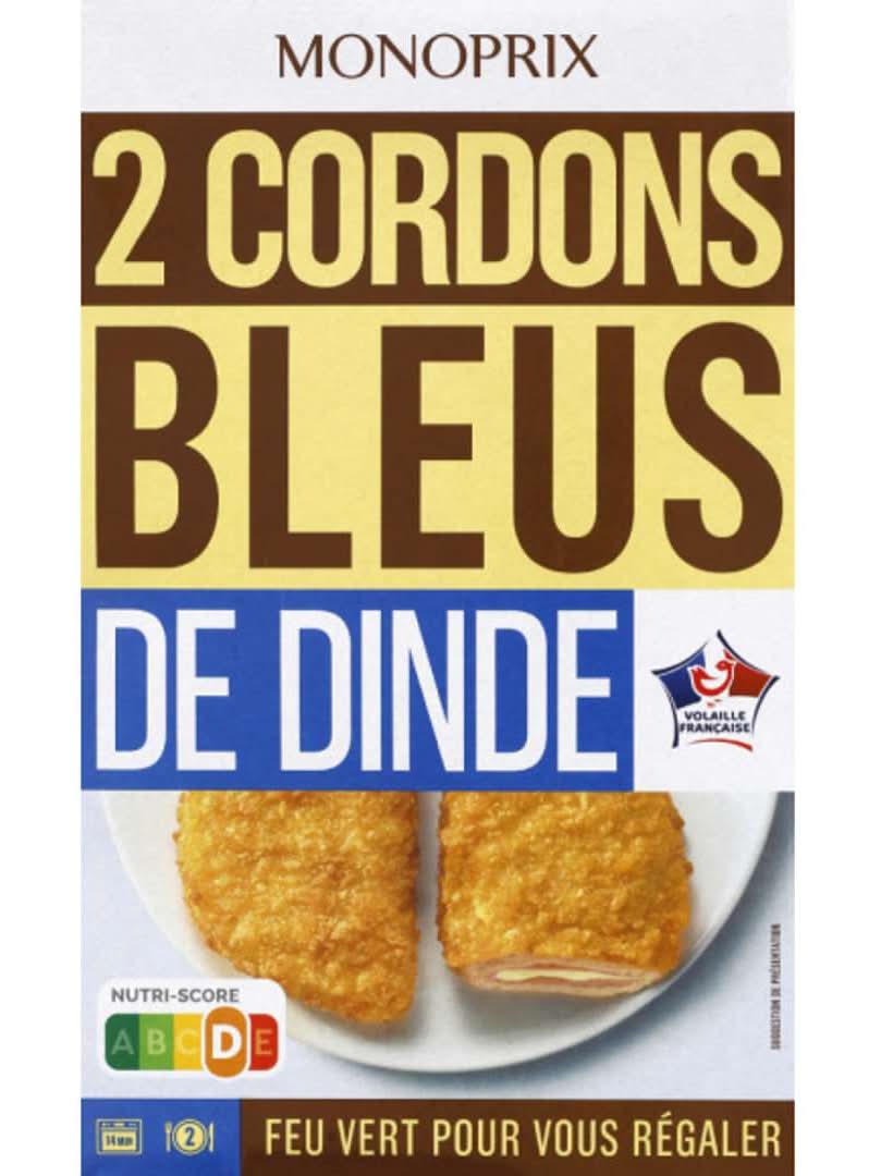 Monoprix - Cordons bleus de dinde (2)