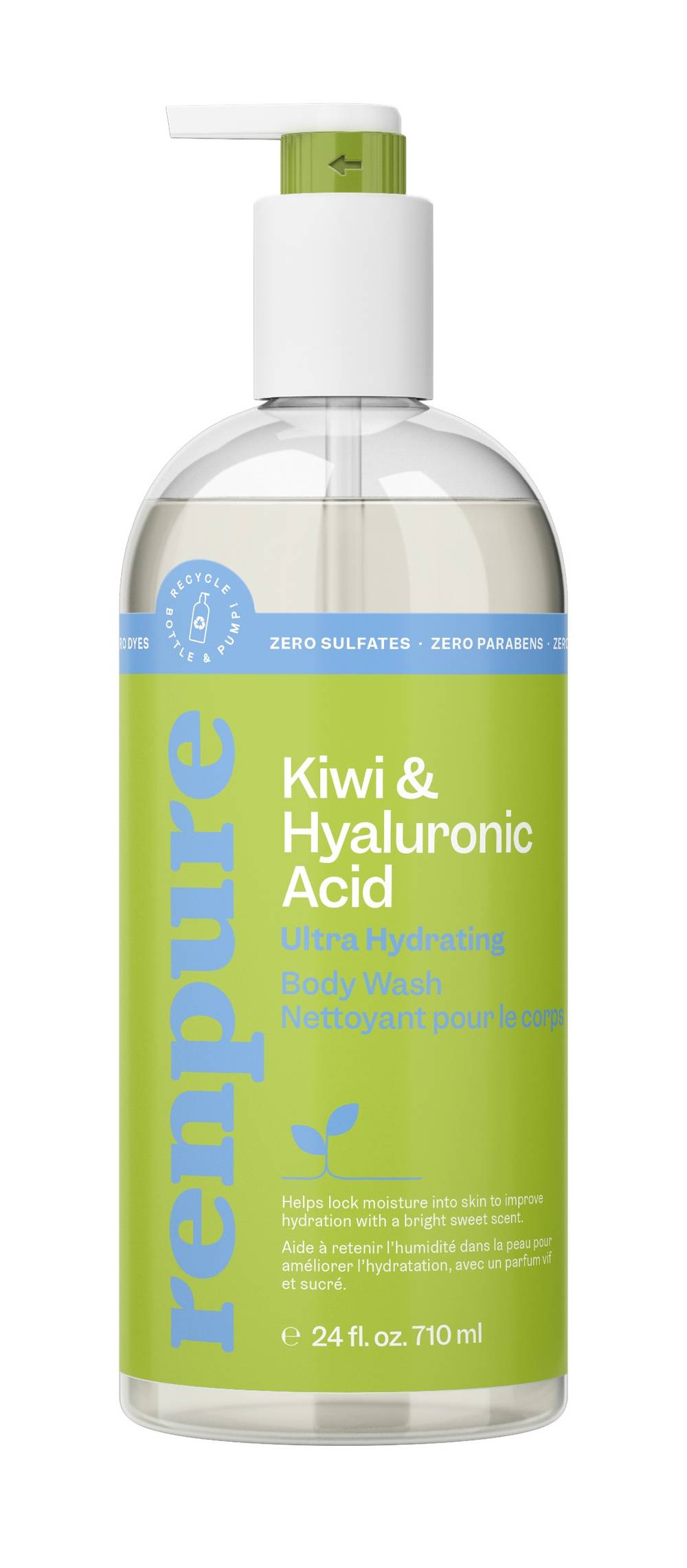 Renpure Kiwi and Hyaluronic Acid Ultra Hydrating Body Wash