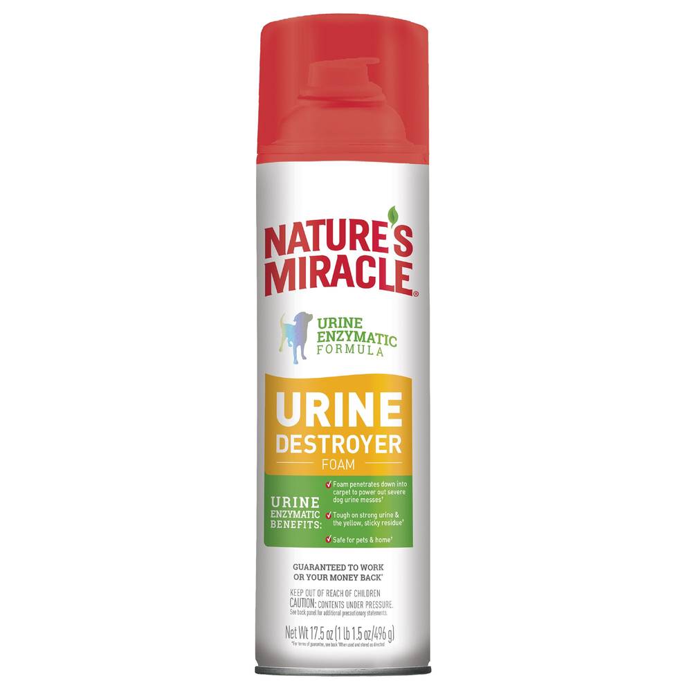 Nature's Miracle® Pet Urine Destroyer Foam (Size: 17.5 Fl Oz)