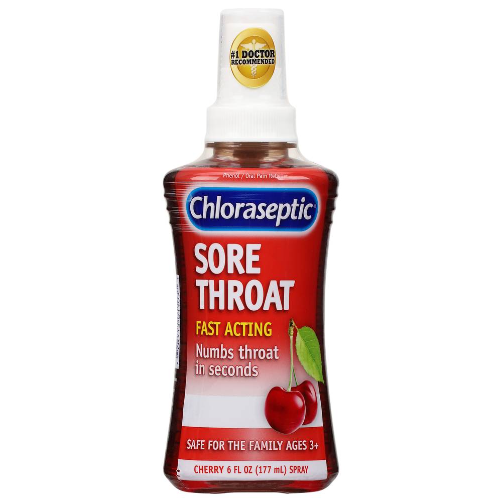 Chloraseptic Spray Cherry Sore Throat (6 fl oz)