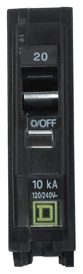 Square D · Interruptor termomagnético 20 a