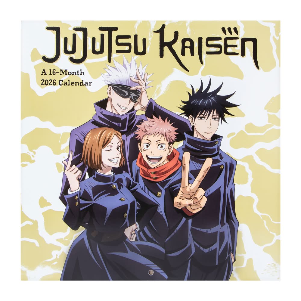 Licensed 2026 Calendar Jujutsu Kaisen