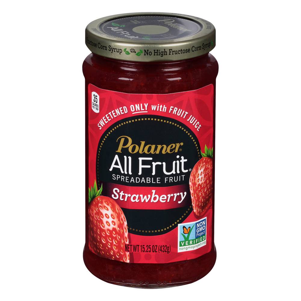 Polaner All Fruit Strawberry Spreadable Fruit (15.3 oz)