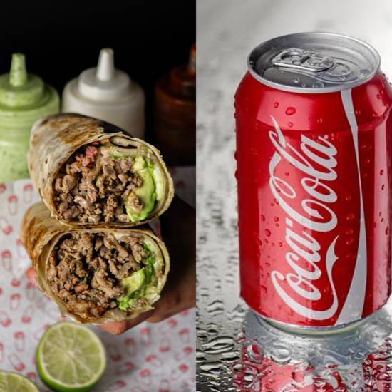 Combo Coca Cola 🌯🥤