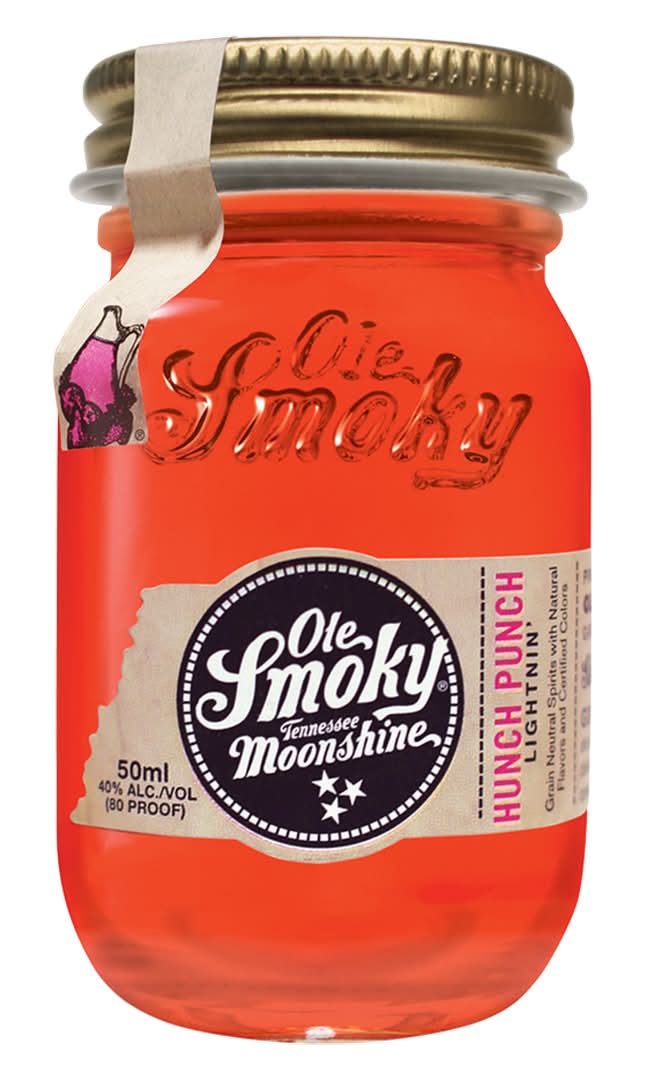 Ole Smoky Moonshine Hunch Punch Lightnin Whiskey (50 ml)