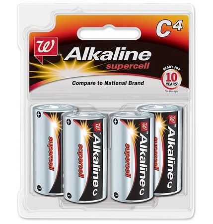 Walgreens Alkaline Max Batteries (4 ct)