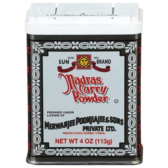 Sun Brand Madras Curry Powder (4 oz)