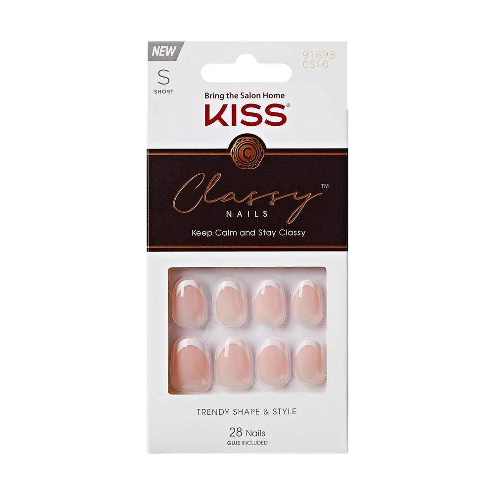 KISS Exclusive Only Classy Nails, Small (28 ct)