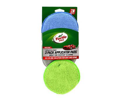 Turtle Wax Microfiber Waxing Applicator Pads (3 ct)