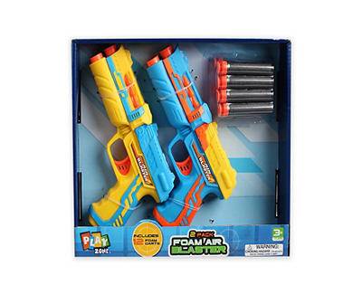 Play Zone Foam Air Blaster Set (2 ct)