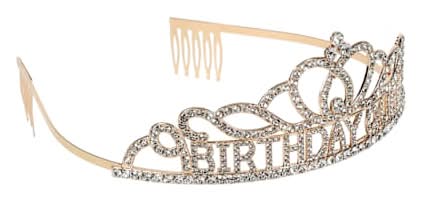 Birthday Tiara Gold