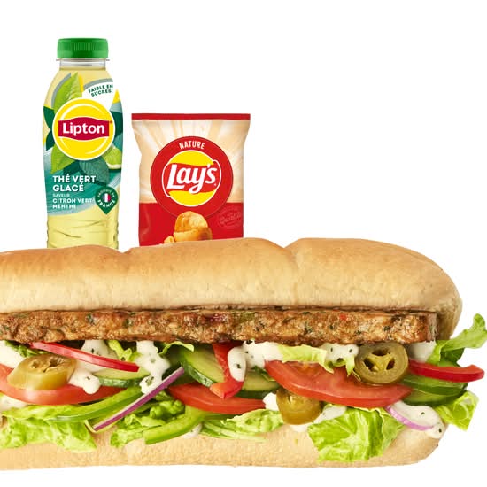 Menu SUB15 Galette de légumes