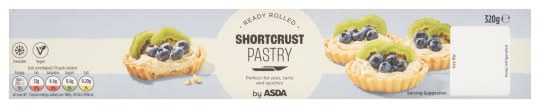 ASDA Ready Rolled Shortcrust Pastry (320g)
