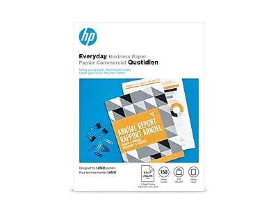 Hp Everyday Business Paper For Laser Printers Glossy Letter Size