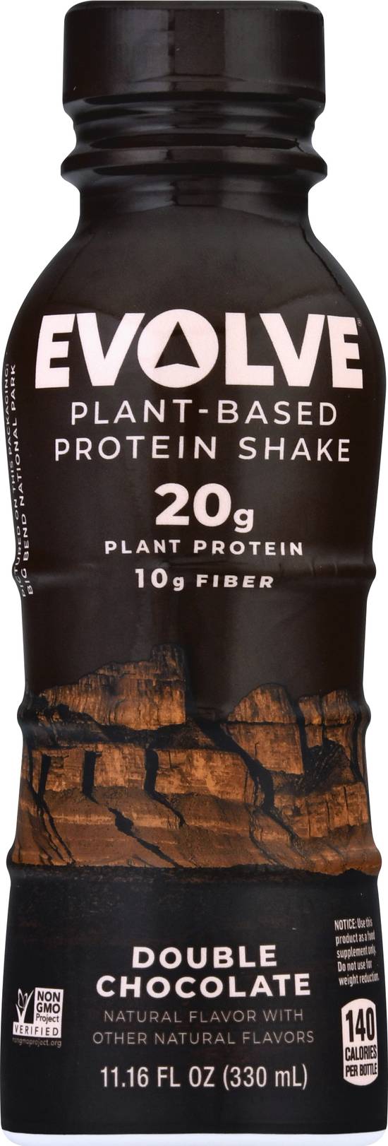 Evolve Plant-Based Double Chocolate Protein Shake (11.16 fl oz)