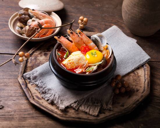 Seafood Tofu Soup